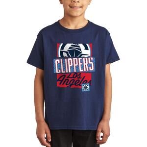 Junk Food NBA Ripped Logos Youth Fan Tee